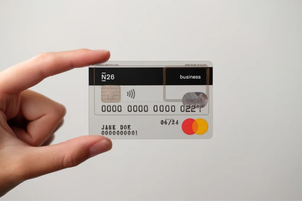 N26’s transparent card